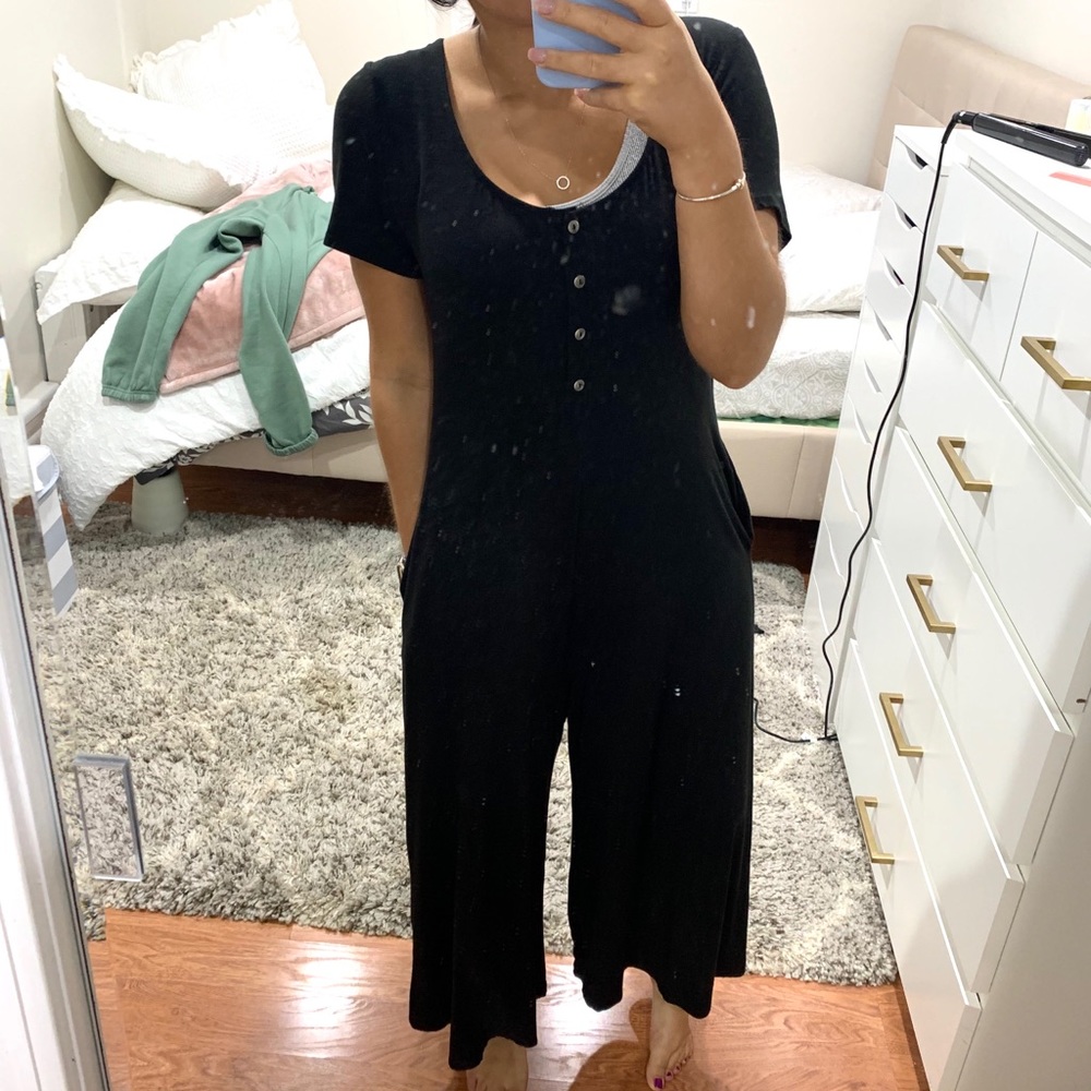 Black jumpsuit